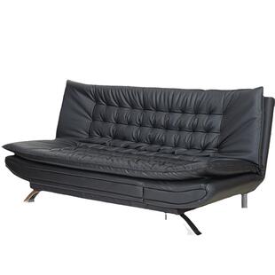 NITORI宜得利家居 家具 可折叠多功能沙发床客厅皮质沙发 希尔德