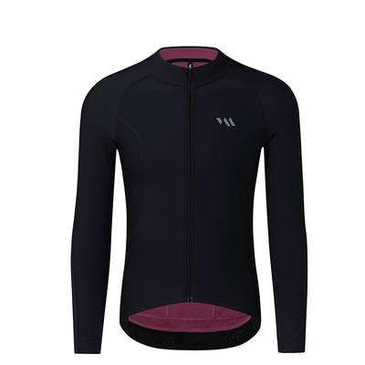 AOE骑行服抓绒长袖上衣防风保暖