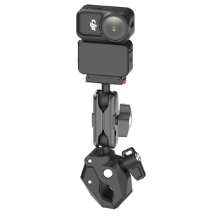 大疆Osmo Nano拇指相机专用骑行中把支架骑行摩托车大疆Nano单车夹蟹钳车把夹子拍摄固定夹磁吸快拆底座配件