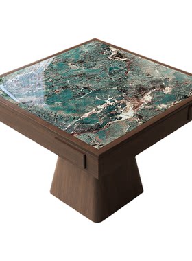 高端掼蛋专用桌岩板棋牌桌椅组合