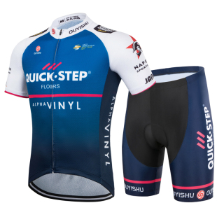 儿童骑行服男女短袖套装夏季自行平衡车上衣短裤透气速干亲子定制