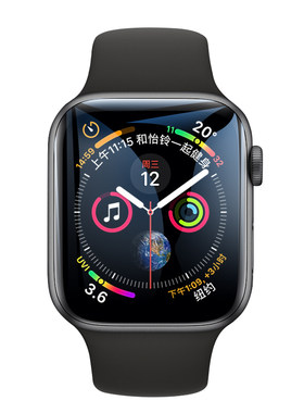 适用applewatch10钢化膜iwatch9苹果8手表7保护6全屏45mm44 40水凝SE贴膜watch S5代watchs贴44十S4软膜3壳41