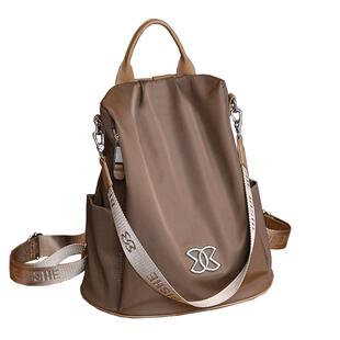 高级感防盗双肩包2026新款旅行大容量通勤女包牛津布韩版背包防水