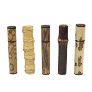 正大 梅鹿竹质火折子 充电火机吹一吹感应打火机点烟器可替换机芯