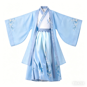 儿童汉服唐装少爷公子服春秋款