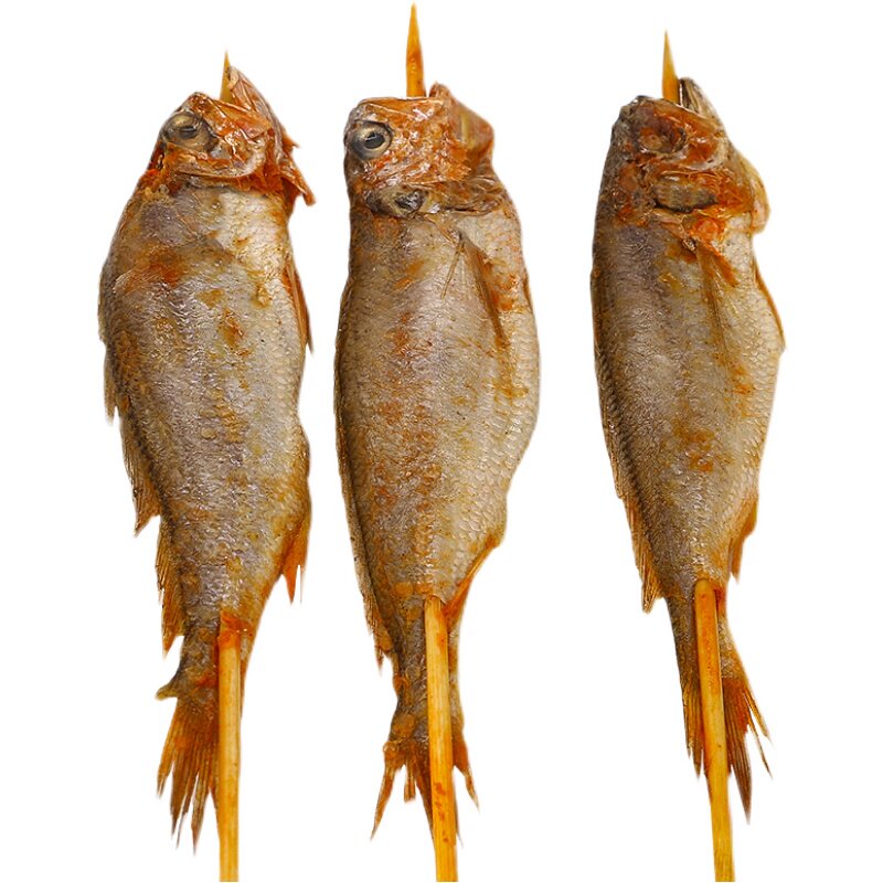 小黄鱼腌制水产烧烤食材