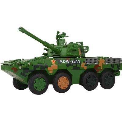 凯迪威轮式自行玩具车军事模型