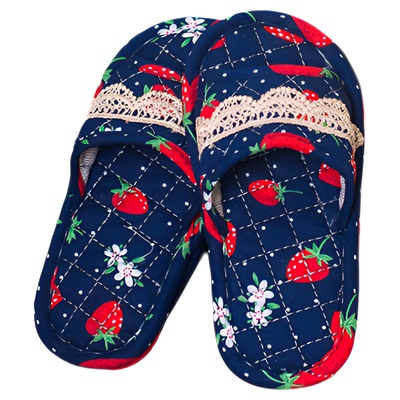 儿童拖鞋纯棉防滑耐磨防臭吹气底