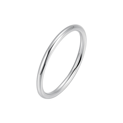 明牌珠宝铂金pt950小光圈戒指