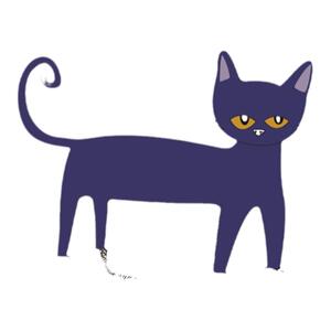皮特猫毛毡英语课堂绘本表演教具