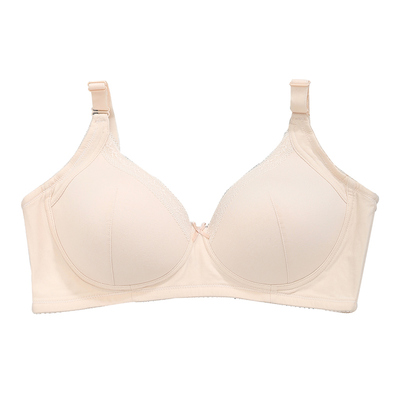 初高全纯棉海绵杯透气少女文胸