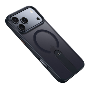 适用苹果17promax手机壳iphone16pro磁吸14带支架Magsafe磨砂半透明13支点12男女17pro磁吸全包plus防摔套