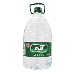 怡宝饮用纯净水6L*3大桶装水整箱4.5L*4瓶家庭办公饮用水非矿泉水