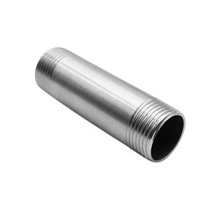 201304不锈钢加长双头丝100mm双外丝双外牙外螺纹直接对丝无缝管