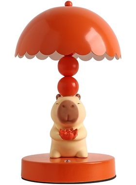 2025新款卡皮巴拉台灯小夜灯摆件