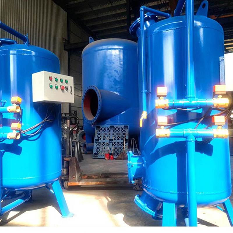 浅层砂石英砂过滤器 多介质过滤罐 全自动反冲洗浅层砂过滤器厂家