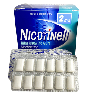 澳洲代购nicotinell诺华尼古丁戒烟口香糖无糖神器辅助咀嚼胶薄荷