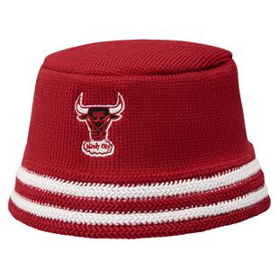Mitchell&Ness渔夫帽公牛勇士76人毛绒保暖美式刺绣针织帽集合MN