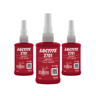 乐泰螺纹锁固 2701 高强度螺纹密封抗震动耐油溶剂可发荧光螺丝胶