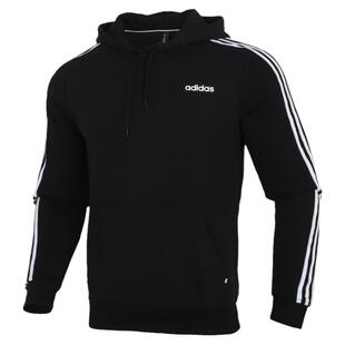 阿迪达斯三叶草男装2025春季款加绒保暖三条纹经典长袖卫衣JC6251