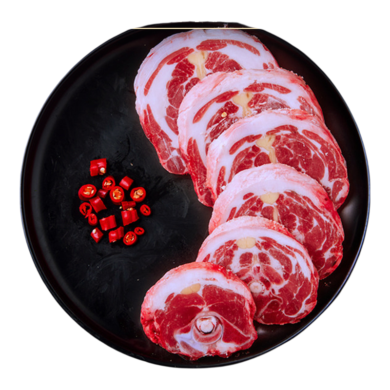 羊门宴宁夏滩羊新鲜多肉羊脖排