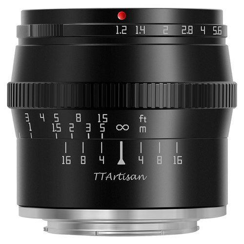 铭匠光学50mm f1.2人像镜头适用尼康Z奥巴m43佳能M索尼E口富士XM5