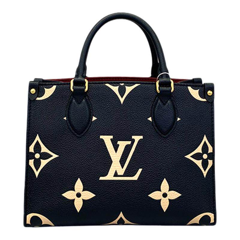 lv路易威登黑白老花onthego小号