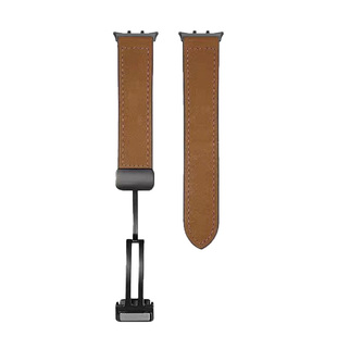 适用于华为WATCH D2手表表带疯马皮真皮磁吸扣watchd智能运动血压手表腕带watchD2男女士替换带D防水商务配件