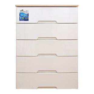 万源鸿木顶抽屉式收纳儿童塑料玩具整理宝宝衣储物柜箱收纳夹缝柜