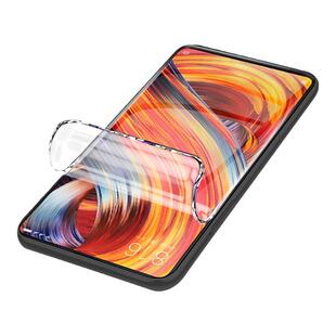 闪擎适用小米mix2手机膜全包边保护膜mix2s水凝膜全屏全覆盖mix3钢化膜高清抗蓝光mix二防摔软膜无白边防指纹