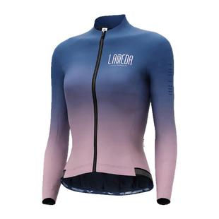 兰帕达0-10度秋冬季防风抓绒外套骑行服女保暖长袖公路自行车语梦