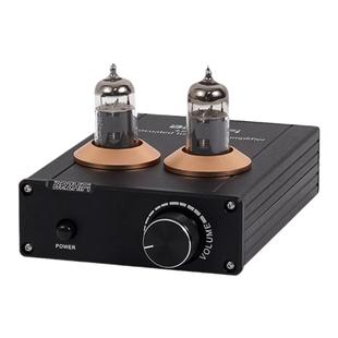 BRZHIFI发烧电子管6A2胆前级音频前置放大器提升音质桌面小音响