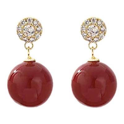 法式高级感耳环不易过敏耳钉耳钉