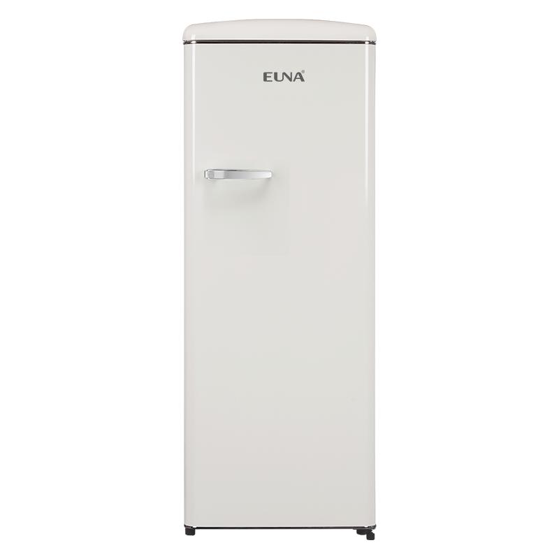 EUNA/优诺 BC-219RHF复古冰箱家用客厅小型冷藏冷冻单门大容量