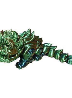 醒狮神兽麒麟年兽貔貅3D打印