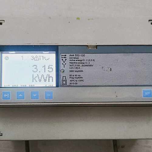 TESTED ABB A44 552-100 Electricity Meter 2CMA170545R1000 FRE