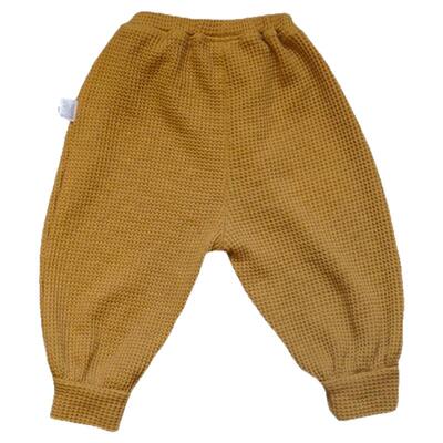 婴儿裤子秋冬宝宝华夫格