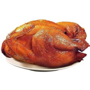 正宗德州风味扒鸡五香脱骨整只烧鸡熏鸡卤味开袋即食熟食手撕鸡肉