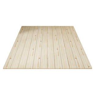 民宿全实木矮床架日式榻榻米防潮铺出租屋落地排骨无床头原木地台