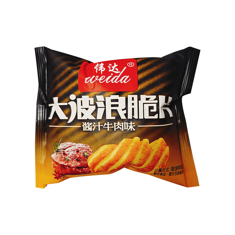好兄弟伟达大波浪脆片膨化零食