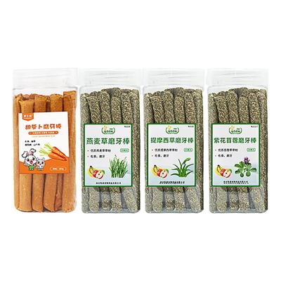 乐兔提摩西味苜蓿味磨牙草棒兔子