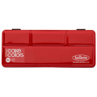 荷尔拜因蛋糕盘不透明水彩24色粉饼 艺术家大师固彩C032 单色自选