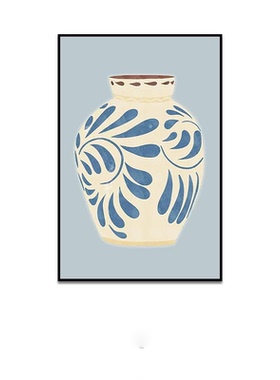 现代简约玄关装饰画北欧奶油风客厅餐厅挂画抽象艺术卧室床头壁画
