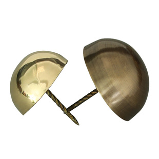 纯铜泡钉中式仿古大门装饰图钉古建帽钉半圆鼓钉木门铜钉配件门钉