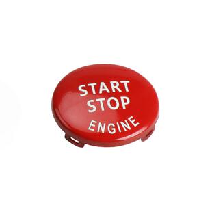 适用宝马一键启动按键按钮1系3系5系7系X1X3X4X5X6红色点火开关贴