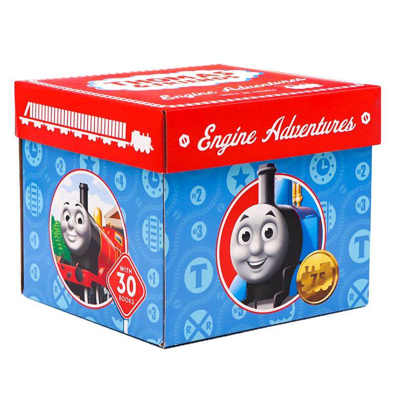 Thomas and Friends 托马斯和他的朋友们原著手绘本26册盒装The Tank Engine Classic Library小火车英文原版70周年精装纪念典藏版