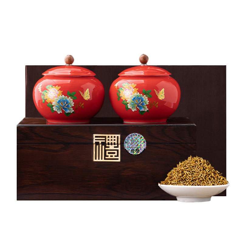 精选蜜香型特级金骏眉红茶礼盒装