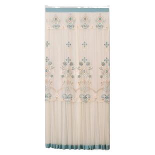 新款门帘卧室房间遮挡帘隐私帘纱帘半帘隔断帘家用挂帘卫生间挡帘