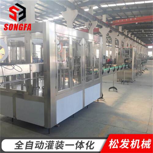 厂家供应小型水厂18头灌装设备 全套小瓶纯净水灌装生产线设备厂