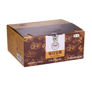 中粮山萃每日坚果礼盒750g混合零食整箱2025年2月生产 sc